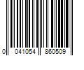 Barcode Image for UPC code 0041054860509