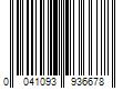 Barcode Image for UPC code 0041093936678