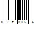 Barcode Image for UPC code 004110000066