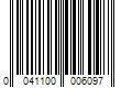 Barcode Image for UPC code 0041100006097