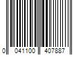 Barcode Image for UPC code 0041100407887