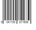 Barcode Image for UPC code 0041100811639