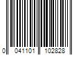 Barcode Image for UPC code 0041101102828