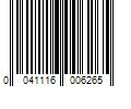 Barcode Image for UPC code 0041116006265