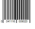 Barcode Image for UPC code 0041116009020