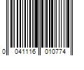 Barcode Image for UPC code 0041116010774