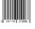 Barcode Image for UPC code 0041116019968