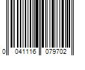 Barcode Image for UPC code 0041116079702