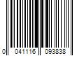 Barcode Image for UPC code 0041116093838