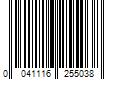 Barcode Image for UPC code 0041116255038