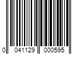 Barcode Image for UPC code 0041129000595