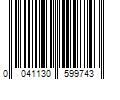 Barcode Image for UPC code 0041130599743