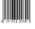 Barcode Image for UPC code 0041133000390