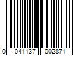 Barcode Image for UPC code 0041137002871