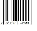 Barcode Image for UPC code 0041137034056