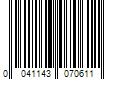 Barcode Image for UPC code 0041143070611