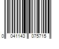 Barcode Image for UPC code 0041143075715