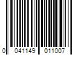 Barcode Image for UPC code 0041149011007