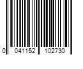 Barcode Image for UPC code 0041152102730