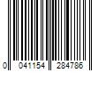 Barcode Image for UPC code 0041154284786