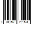 Barcode Image for UPC code 0041163251144