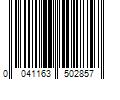 Barcode Image for UPC code 0041163502857