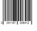 Barcode Image for UPC code 0041167006412