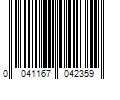 Barcode Image for UPC code 0041167042359