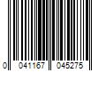 Barcode Image for UPC code 0041167045275