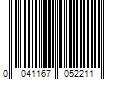 Barcode Image for UPC code 0041167052211