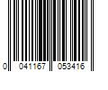 Barcode Image for UPC code 0041167053416