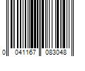 Barcode Image for UPC code 0041167083048