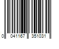 Barcode Image for UPC code 0041167351031