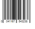 Barcode Image for UPC code 0041167543238