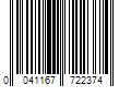 Barcode Image for UPC code 0041167722374