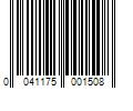 Barcode Image for UPC code 0041175001508