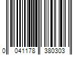 Barcode Image for UPC code 0041178380303