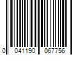 Barcode Image for UPC code 0041190067756