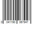 Barcode Image for UPC code 0041190067947