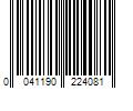 Barcode Image for UPC code 0041190224081