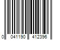 Barcode Image for UPC code 0041190412396