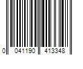 Barcode Image for UPC code 0041190413348