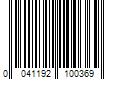 Barcode Image for UPC code 0041192100369