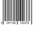 Barcode Image for UPC code 0041192100376