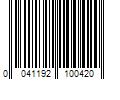 Barcode Image for UPC code 0041192100420