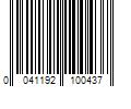 Barcode Image for UPC code 0041192100437