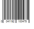 Barcode Image for UPC code 0041192100475