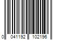 Barcode Image for UPC code 0041192102196