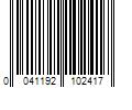 Barcode Image for UPC code 0041192102417