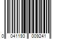 Barcode Image for UPC code 0041193009241